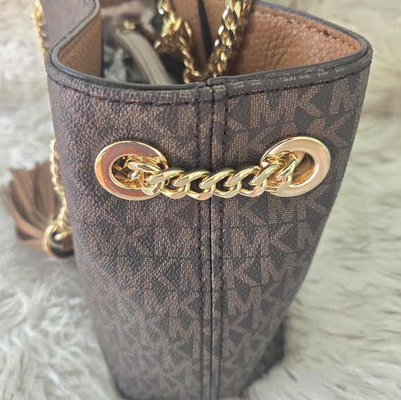 Michael Kors jet set chain messenger bag - Picture 2 of 6